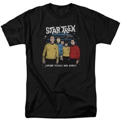 Star Trek - Mens Stange New World T-Shirt