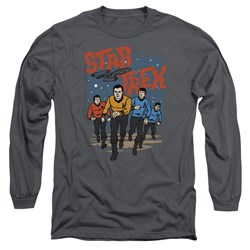 Star Trek - Mens Run Forward Long Sleeve T-Shirt