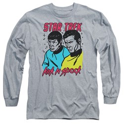 Star Trek - Mens Kirk N Spock Long Sleeve T-Shirt