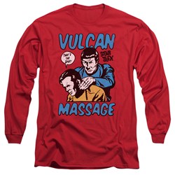 Star Trek - Mens Massage Long Sleeve T-Shirt