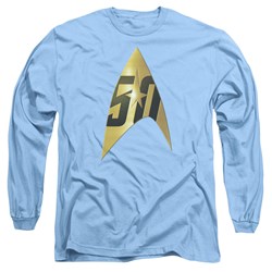 Star Trek - Mens 50Th Anniversary Delta Long Sleeve T-Shirt