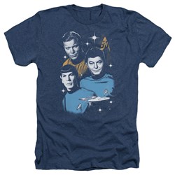 Star Trek - Mens All Star Crew Heather T-Shirt