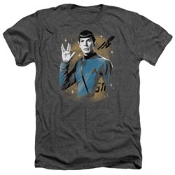 Star Trek - Mens Space Prosper Heather T-Shirt