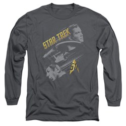 Star Trek - Mens 50 Year Frontier Long Sleeve T-Shirt