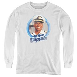 Love Boat - Youth Im Your Captain Long Sleeve T-Shirt