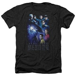 Star Trek Beyond - Mens Beyond Cast Heather T-Shirt