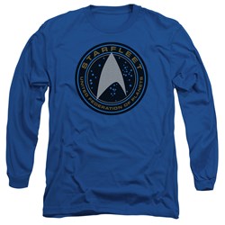 Star Trek Beyond - Mens Starfleet Patch Long Sleeve T-Shirt