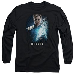 Star Trek Beyond - Mens Kirk Poster Long Sleeve T-Shirt