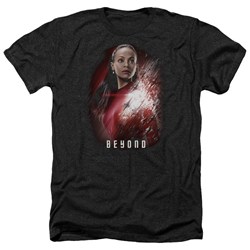 Star Trek Beyond - Mens Uhura Poster Heather T-Shirt