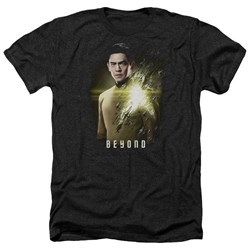 Star Trek Beyond - Mens Sulu Poster Heather T-Shirt