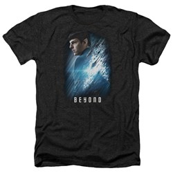 Star Trek Beyond - Mens Spock Poster Heather T-Shirt