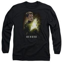 Star Trek Beyond - Mens Chekov Poster Long Sleeve T-Shirt