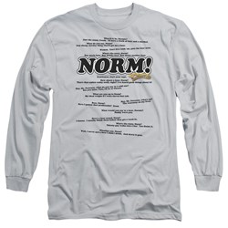 Cheers - Mens Normisms Long Sleeve T-Shirt