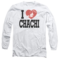 Happy Days - Mens I Heart Chachi  Longsleeve T-Shirt