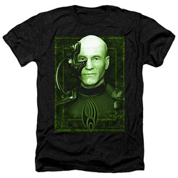 Star Trek - Mens Locutus Of Borg Heather T-Shirt