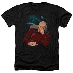Star Trek - Mens Facepalm Heather T-Shirt