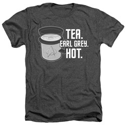 Star Trek - Mens Earl Grey Heather T-Shirt