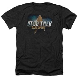Star Trek Discovery - Mens Discovery Logo Heather T-Shirt