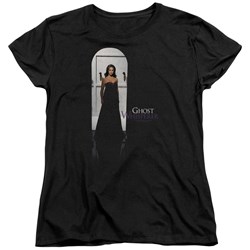 Cbs - Ghost Whisperer / Doorway Womens T-Shirt In Black