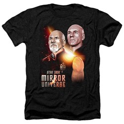 Star Trek - Mens Mirror Picard Heather T-Shirt