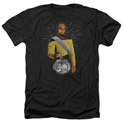 Star Trek - Mens Worf 30 Heather T-Shirt