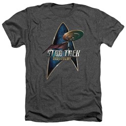 Star Trek Discovery - Mens Discovery Deco Heather T-Shirt