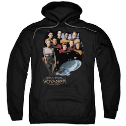 Star Trek - Mens Voyager Crew Hoodie