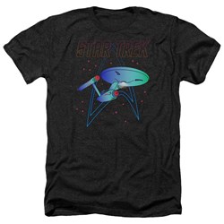 Star Trek - Mens Neon Trek Heather T-Shirt