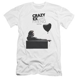 Crazy Ex Girlfriend - Mens Crazy Mad Premium Slim Fit T-Shirt