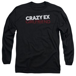 Crazy Ex Girlfriend - Mens Crazy Logo Long Sleeve T-Shirt