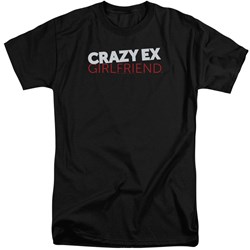 Crazy Ex Girlfriend - Mens Crazy Logo Tall T-Shirt