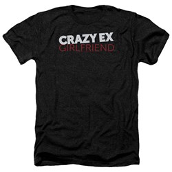 Crazy Ex Girlfriend - Mens Crazy Logo Heather T-Shirt