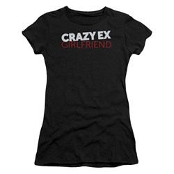 Crazy Ex Girlfriend - Juniors Crazy Logo T-Shirt