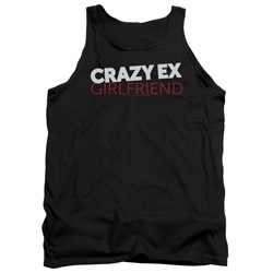 Crazy Ex Girlfriend - Mens Crazy Logo Tank Top