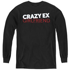 Crazy Ex Girlfriend - Youth Crazy Logo Long Sleeve T-Shirt