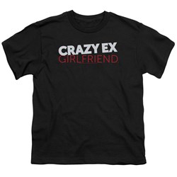Crazy Ex Girlfriend - Youth Crazy Logo T-Shirt