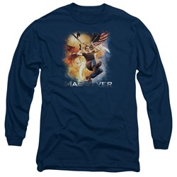 Macgyver - Mens Parachute Long Sleeve T-Shirt