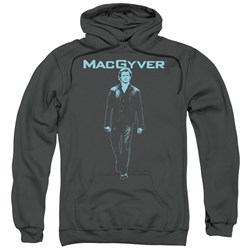 Macgyver - Mens Mono Blue Pullover Hoodie