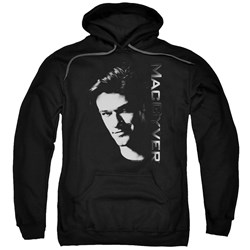 Macgyver - Mens Face Pullover Hoodie