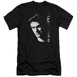 Macgyver - Mens Face Premium Slim Fit T-Shirt