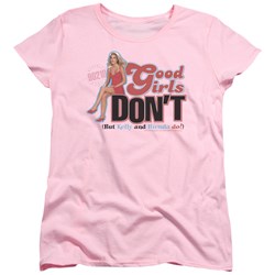 Cbs - Beverly Hills 90210 / Good Girls Don't Womens T-Shirt In Pink