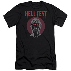 Hell Fest - Mens Logo Premium Slim Fit T-Shirt