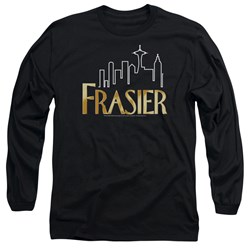 Frasier - Mens Frasier Logo Long Sleeve Shirt In Black