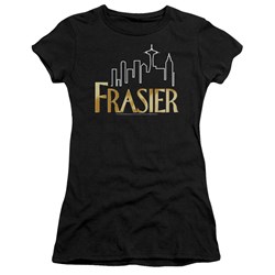 Cbs - Fraiser / Fraiser Logo Juniors T-Shirt In Black