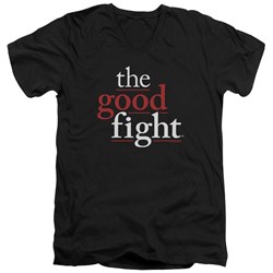 The Good Fight - Mens Logo V-Neck T-Shirt