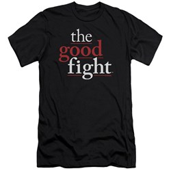 The Good Fight - Mens Logo Premium Slim Fit T-Shirt