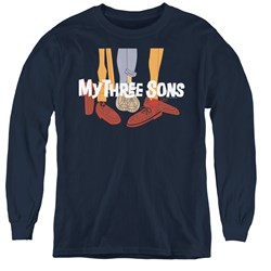 My Three Sons - Youth Shoes Logo Long Sleeve T-Shirt