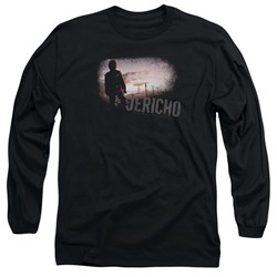 Jericho - Mens Mushroom Cloud Long Sleeve Shirt In Black