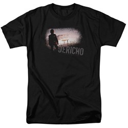 Cbs - Jericho / Mushroom Cloud Adult T-Shirt In Black