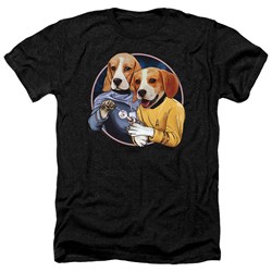 Star Trek - Mens Trek Dogs Heather T-Shirt